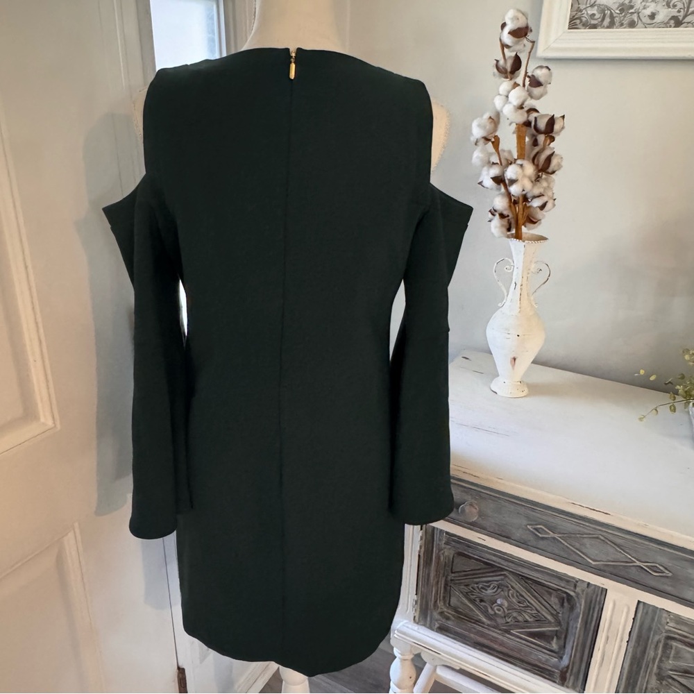 Trina Turk Cocktail Midi Cold Shoulder Dress – Size 6 - Picture 2 of 9
